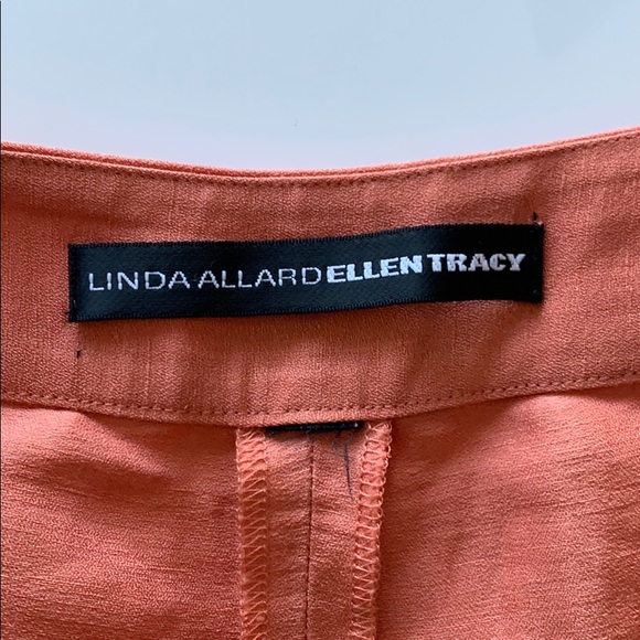 Linda Allard Ellen tracy peach pants in size XL - Picture 5 of 8